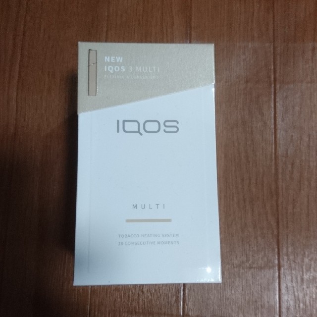 値下げnew IQOS3 MULTI アイコス3ゴールド新品 未使用 未登録