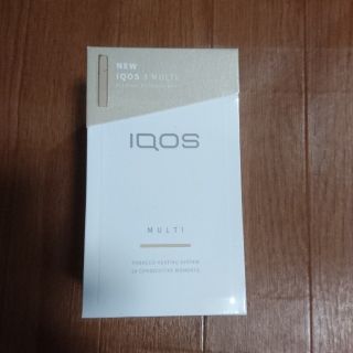 アイコス(IQOS)の値下げnew IQOS3 MULTI アイコス3ゴールド新品 未使用 未登録 (タバコグッズ)