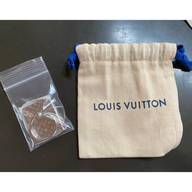 LOUIS VUITTON - ルイヴィトン　サポート　テレフォン ナノグラム　スマホリング　バンカー リングの通販