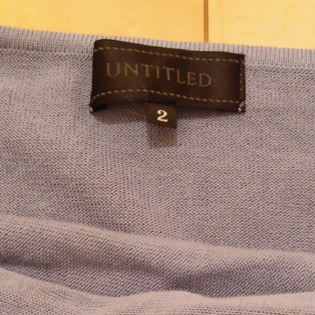 UNTITLED(アンタイトル)のUNTITLED　ニット レディースのトップス(ニット/セーター)の商品写真