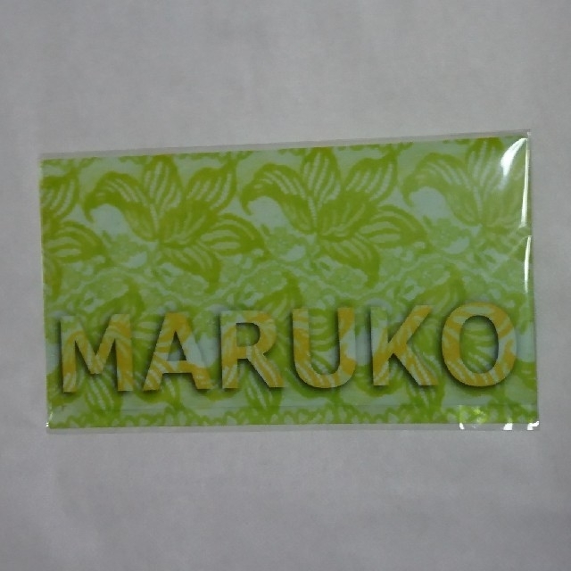 MARUKO(マルコ)のマスクケース MARUKO マルコ ノベルティ エンタメ/ホビーのコレクション(ノベルティグッズ)の商品写真