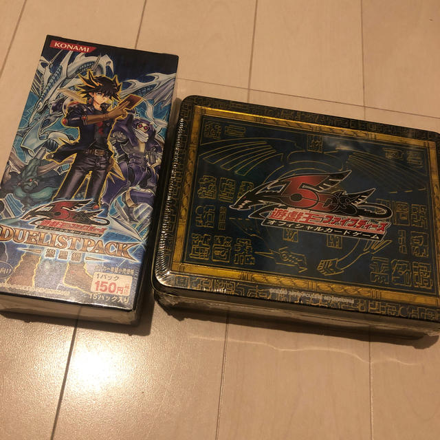 新品未開封 デュエリストパック 遊星編 Collection Tin 2009Box/デッキ/パック