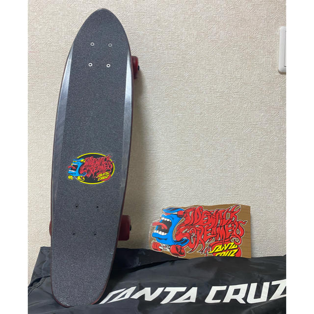 SANTA CRUZ Salbar Tiger Hand スケートデッキ