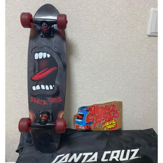 【美品】Santa cruz スケボーセット　デッキ　クルーザー(スケートボード)