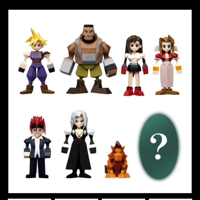 FF7リメイク一番くじミニフィギュアセット