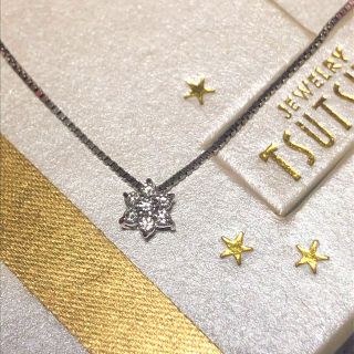 ジュエリーツツミ(JEWELRY TSUTSUMI)のダイアモンドK10ネックレス(ネックレス)