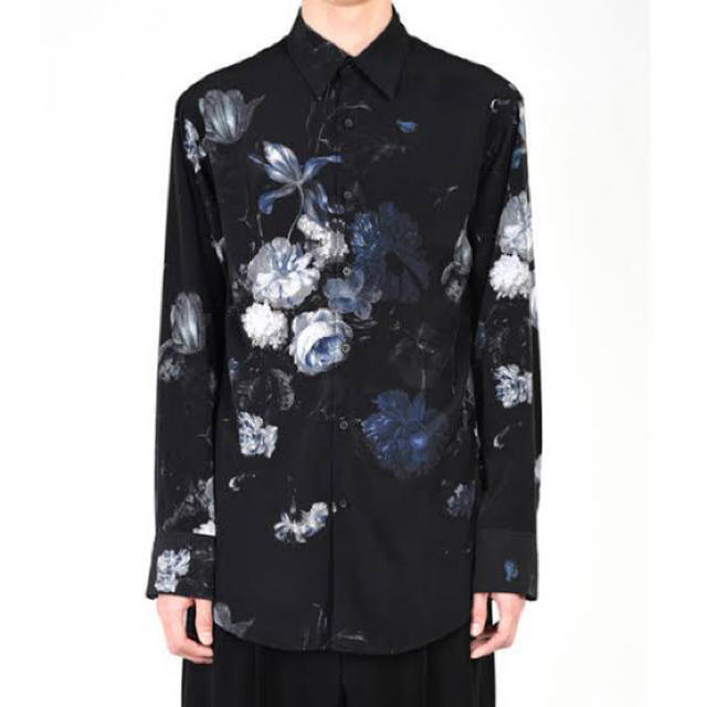 ラッドミュージシャン 18ss スタンダードシャツ 花柄 フラワー 42 美品