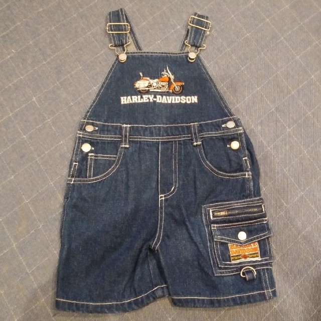 Harley Davidson(ハーレーダビッドソン)のハーレーダビッドソン サロペット キッズ/ベビー/マタニティのキッズ服男の子用(90cm~)(パンツ/スパッツ)の商品写真