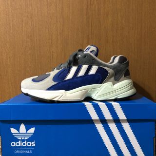 アディダス(adidas)のADIDAS ORIGINALS YUNG-1 GREY/NAVY(スニーカー)