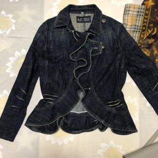 ARMANI JEANS アルマーニジーンズ リネン デニムジャケット 新品