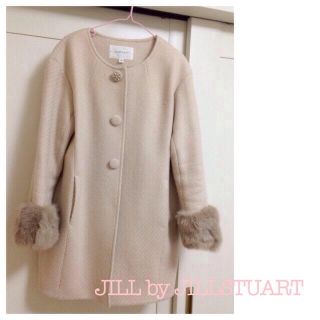 ジルバイジルスチュアート(JILL by JILLSTUART)のジルスチュアートコート☆本日のみ値下げ(毛皮/ファーコート)