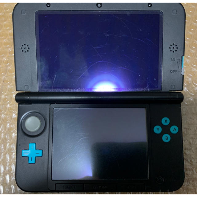 【生産終了レアカラー】3DS LL リミテッドパック ターコイズ×ブラック エンタメ/ホビーのゲームソフト/ゲーム機本体(携帯用ゲーム機本体)の商品写真