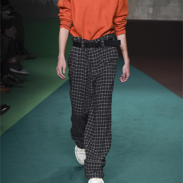 定番正規店 Marni パンツ 44 スニーカー ニット 17aw ワイド 安い人気