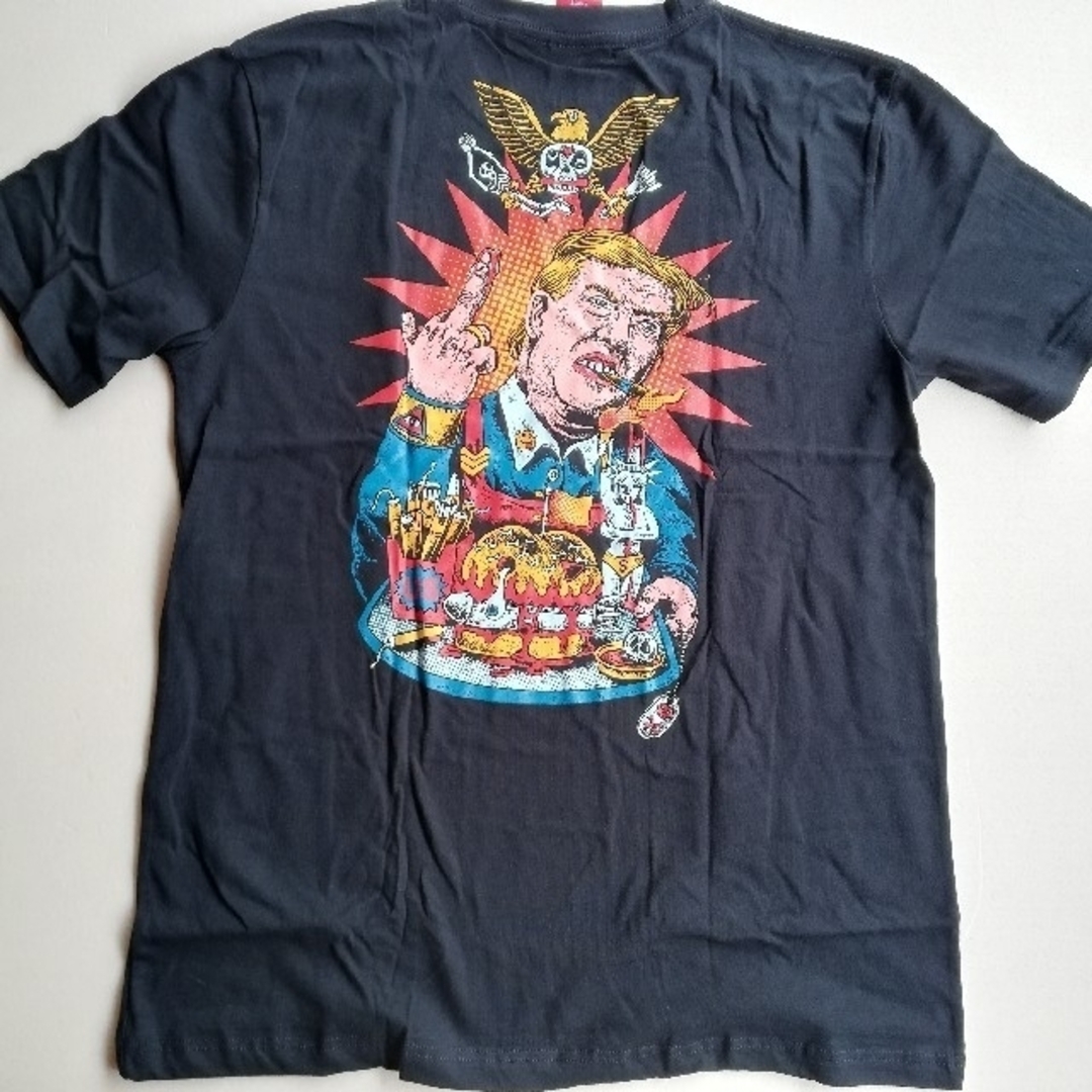世界の極悪人Tシャツ ドナルド・トランプアメリカ大統領 在庫サイズL・XL
