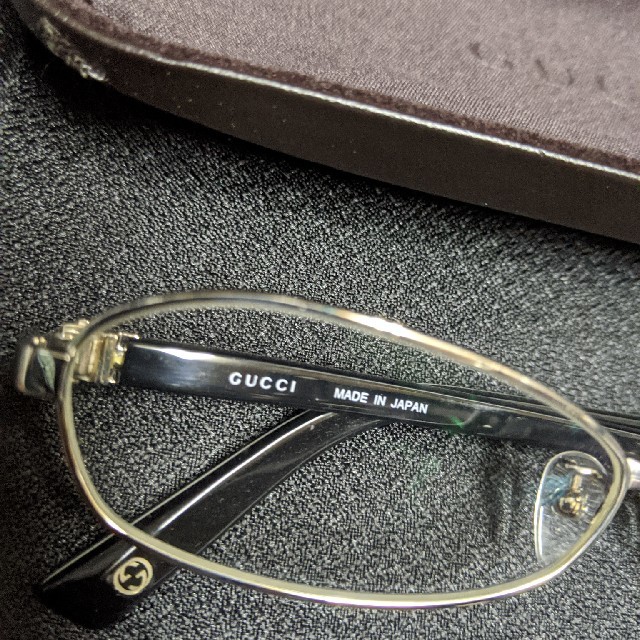Gucci - GUCCI細フレームクリア眼鏡の通販 by Mino's shop|グッチならラクマ