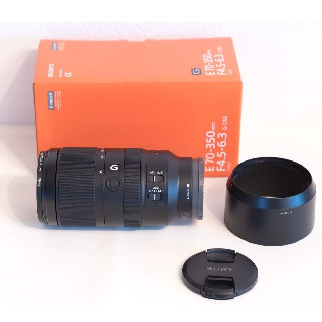 【極美品】SONY E 70-350mm F4.5-6.3 G OSS 望遠