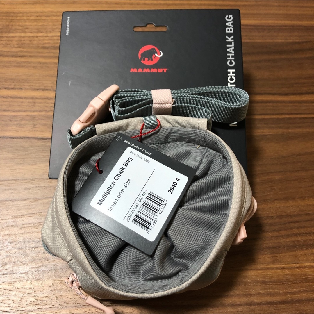 MAMMUT マムート クライミングバッグ マルチピッチ チョークバッグ ピンク 5