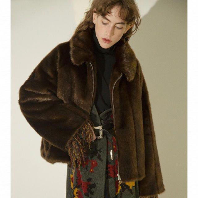 leinwande faux fur jacket ファーコート