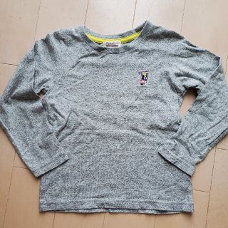 ブランシェス(Branshes)のフレンチブルドック　ワンポイント長袖Tシャツ(Tシャツ/カットソー)