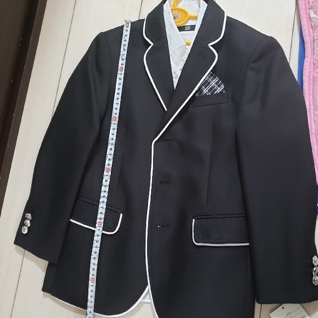 入学式　卒業式　フォーマルスーツ　新品 キッズ/ベビー/マタニティのキッズ服男の子用(90cm~)(ドレス/フォーマル)の商品写真