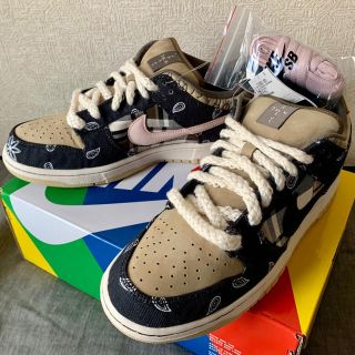 ナイキ(NIKE)のTRAVIS SCOTT NIKE DUNK LOW PRM QS 27(スニーカー)