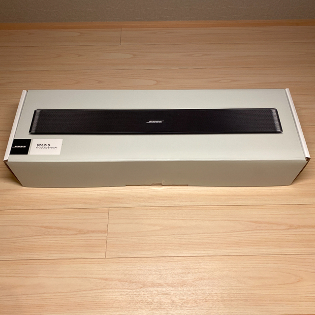 新品未開封BOSE SOLO 5 TV SOUND SYSTEMBOSE