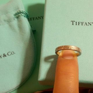 ティファニー(Tiffany & Co.)のI love you リング値下げ☆(リング(指輪))