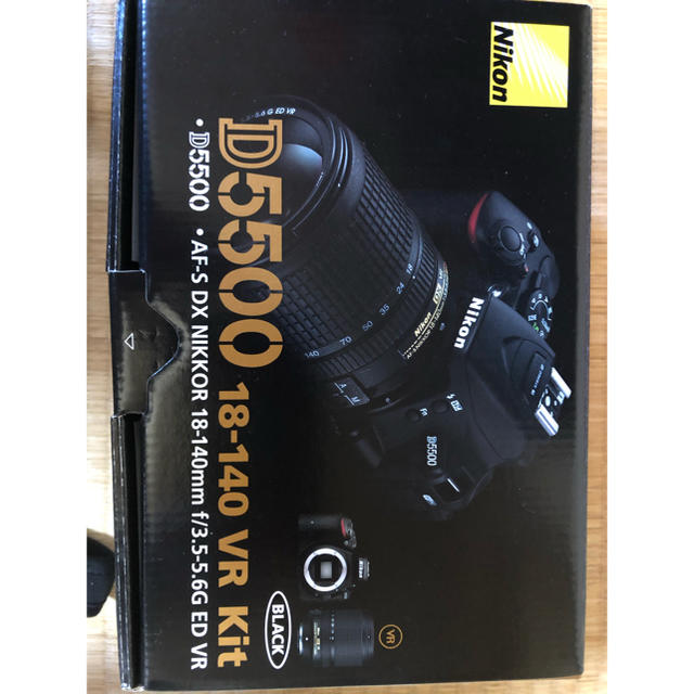 Nikon(ニコン)のNIKON D5500 18-140VR KIT スマホ/家電/カメラのカメラ(デジタル一眼)の商品写真