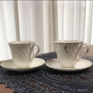 ウェッジウッド(WEDGWOOD)のウェッジウッド 未使用 カップ&ソーサー 2セット(グラス/カップ)