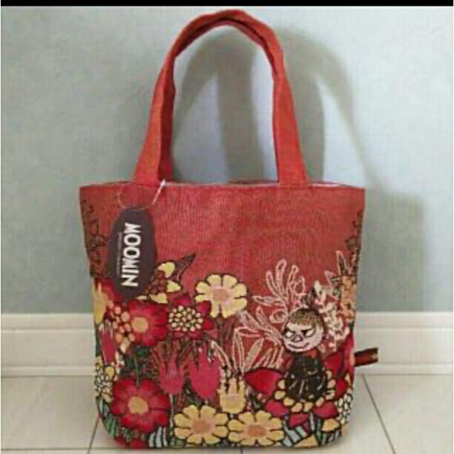 Little Me(リトルミー)のMoomin ムーミンゴブランバッグリトルミイ花と一緒に レディースのバッグ(トートバッグ)の商品写真
