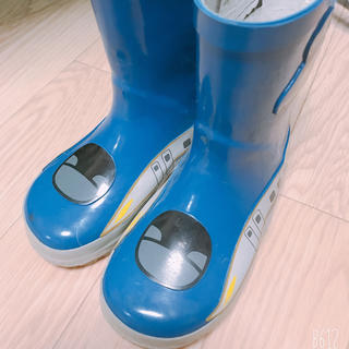 レインブーツ☆新幹線かがやき☆16cm(長靴/レインシューズ)