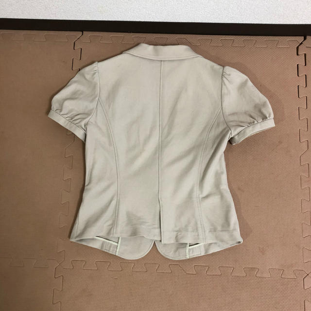 THE SUIT COMPANY(スーツカンパニー)のスーツ　ジャケット　半袖　通勤着　オフィス　事務服 レディースのフォーマル/ドレス(スーツ)の商品写真