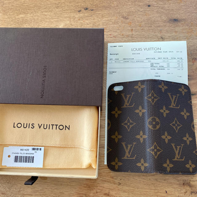 LOUIS VUITTON - LOUIS VUITTON iPhone6s カバーの通販