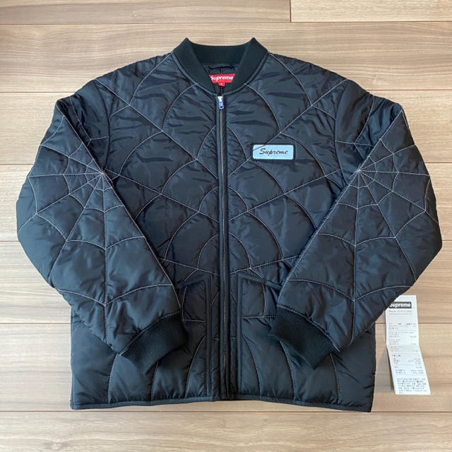 Supreme(シュプリーム)のSupreme spider web quilted work jacket メンズのジャケット/アウター(ナイロンジャケット)の商品写真