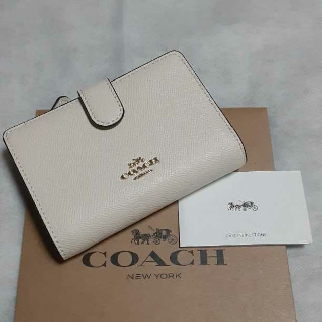 【新品】コーチ COACH 二つ折り財布  F11484