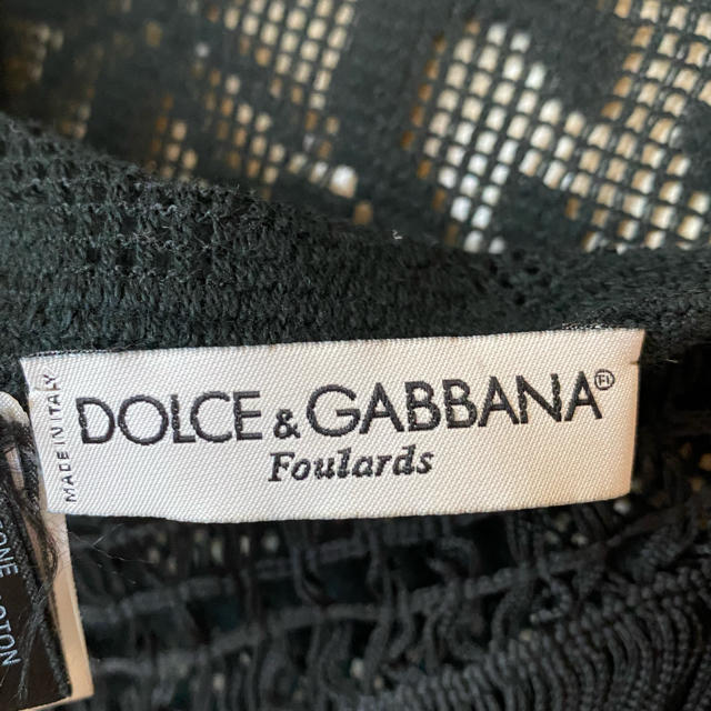 DOLCE&GABBANA(ドルチェアンドガッバーナ)の【DOLCE & GABBANA】トライアングルストール　三角ショール レディースのファッション小物(マフラー/ショール)の商品写真