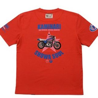 テッドマン(TEDMAN)のｶﾐﾅﾘﾓｰﾀｰｽ/GS400/Tｼｬﾂ/ﾚｯﾄﾞ/kmt-204/湘南爆走族(Tシャツ/カットソー(半袖/袖なし))