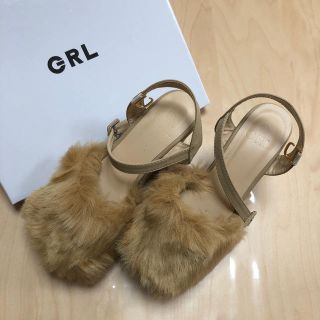 グレイル(GRL)のGRL ファーサンダル(サンダル)