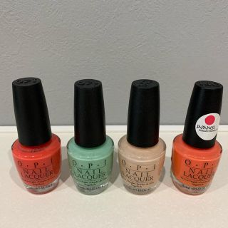 オーピーアイ(OPI)のOPI マネキュア　春色4色セット(マニキュア)