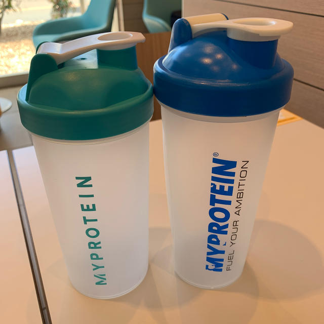 MYPROTEIN(マイプロテイン)のマイプロテインシエーカー600ml2種2セット 食品/飲料/酒の健康食品(プロテイン)の商品写真