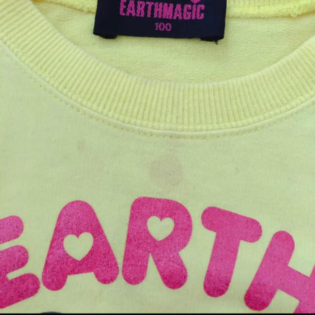 EARTHMAGIC(アースマジック)のEARTHMAGIC♡ロンT トレーナー キッズ/ベビー/マタニティのキッズ服女の子用(90cm~)(Tシャツ/カットソー)の商品写真