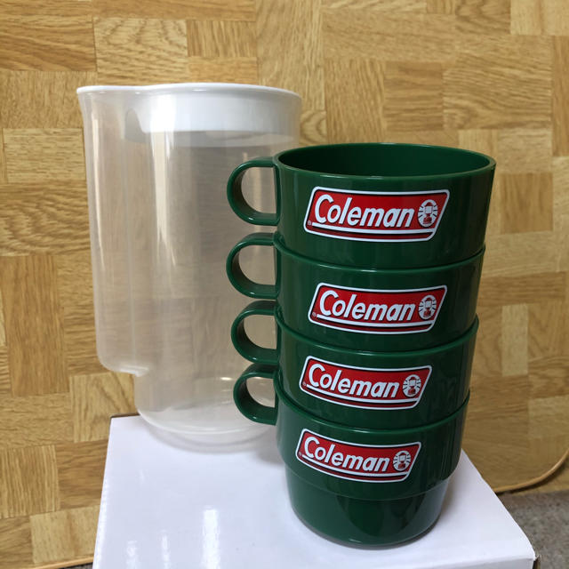 Coleman 【コールマン】 スタッキングマグ 4個ピッチャーセット 〈新品未使用〉の通販 by はなとて's shop｜コールマンならラクマ