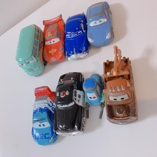 Takara Tomy(タカラトミー)のカーズトミカ　8台 エンタメ/ホビーのおもちゃ/ぬいぐるみ(ミニカー)の商品写真