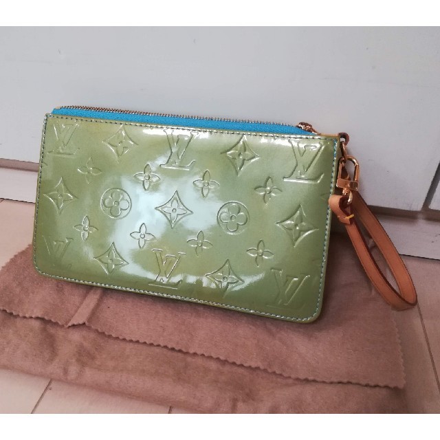 買い早割 LOUIS VUITTON ヴェルニ レキシントン アクセサリーポーチ