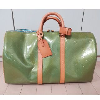 ルイヴィトン ヴェルニ トラベルボスンバッグ キーポル45 マーサ