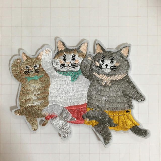 刺繍ワッペン 猫三兄弟 デカワッペン アイロンワッペン の通販 By ニコ S Shop ラクマ 刺繍ワッペン 猫三兄弟 デカワッペン アイロンワッペン の通販 By ニコ S Shop ラクマ