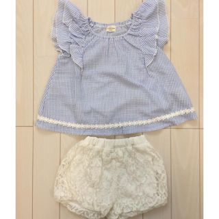 キッズズー(kid’s zoo)のkid’s zoo トップス&ブルマ セット(シャツ/カットソー)