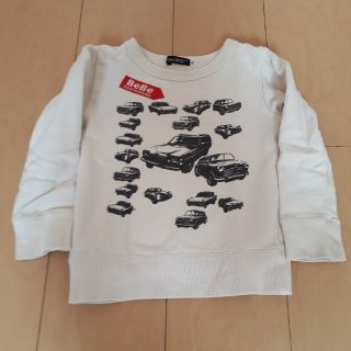 ベベ(BeBe)の車　トレーナー(Tシャツ/カットソー)