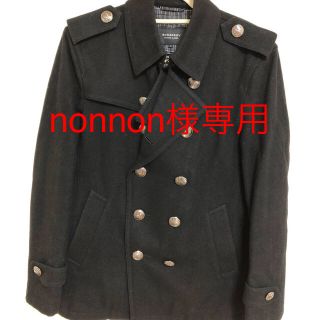 バーバリーブラックレーベル(BURBERRY BLACK LABEL)のnonnon様専用 バーバリーブラックレーベル コート Mサイズ(ピーコート)