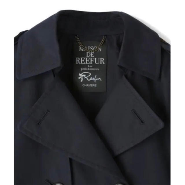 Maison de Reefur(メゾンドリーファー)の美品 MAISON DE REEFUR メゾン ド リーファー ドレストレンチ レディースのジャケット/アウター(トレンチコート)の商品写真